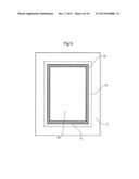 Adhesive Layer Equipped Film-Like Pressure-Sensitive Sensor, Touch Pad,     Touch-Input Function Equipped Protective Panel and Electronic Device,     Using the Sensor diagram and image