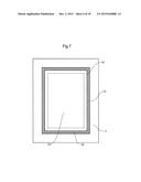 Adhesive Layer Equipped Film-Like Pressure-Sensitive Sensor, Touch Pad,     Touch-Input Function Equipped Protective Panel and Electronic Device,     Using the Sensor diagram and image