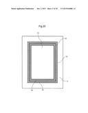 Adhesive Layer Equipped Film-Like Pressure-Sensitive Sensor, Touch Pad,     Touch-Input Function Equipped Protective Panel and Electronic Device,     Using the Sensor diagram and image