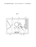 TOUCH DRAWING DISPLAY APPARATUS AND OPERATION METHOD THEREOF, IMAGE     DISPLAY APPARATUS ALLOWING TOUCH-INPUT, AND CONTROLLER FOR THE DISPLAY     APPARATUS diagram and image