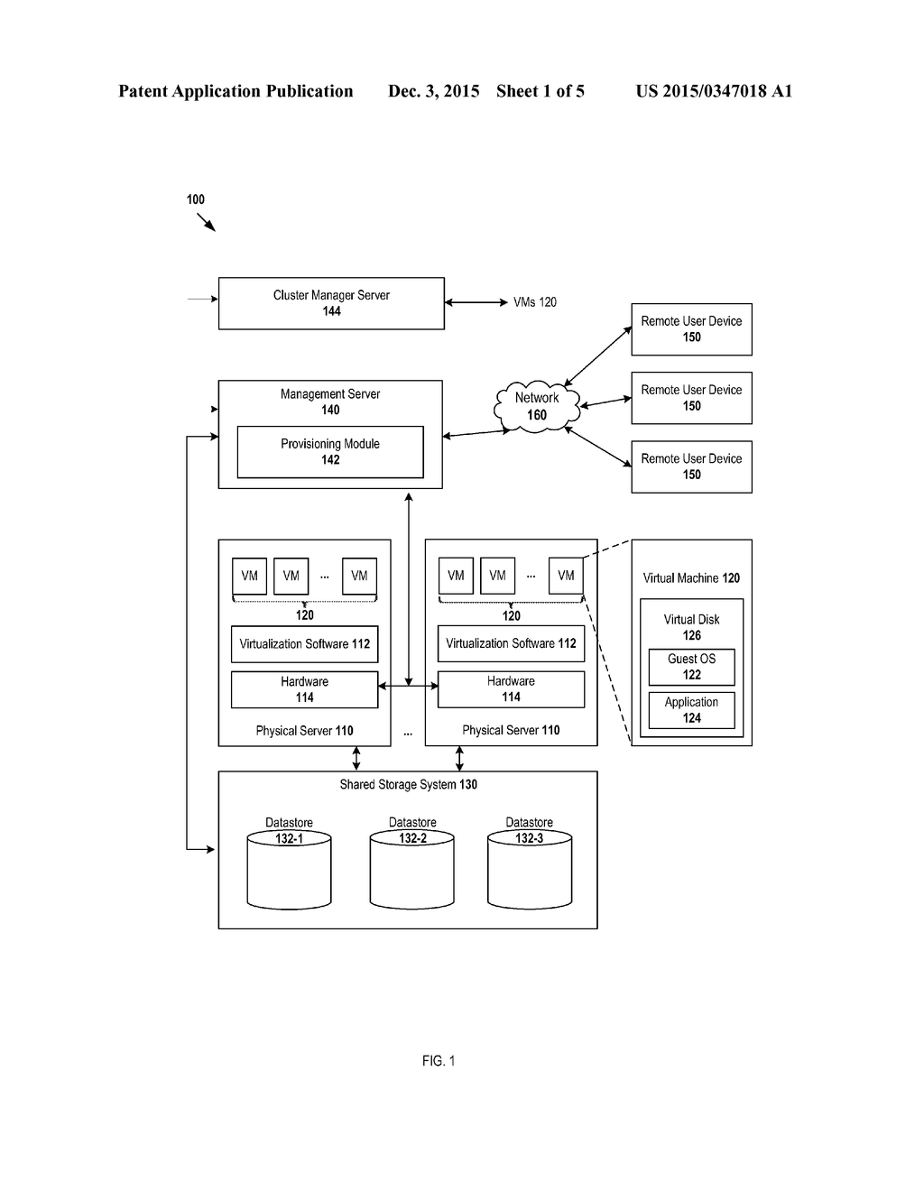 CUSTOMIZABLE VIRTUAL DISK ALLOCATION FOR BIG DATA WORKLOAD - diagram, schematic, and image 02