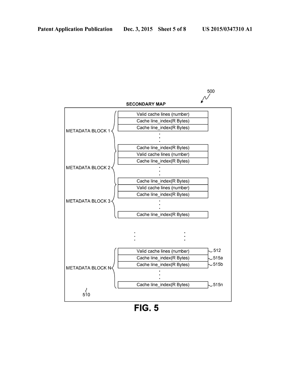 Storage Controller and Method for Managing Metadata in a Cache Store - diagram, schematic, and image 06