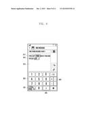 METHOD AND APPARATUS FOR PERFORMING CALCULATIONS IN CHARACTER INPUT MODE     OF ELECTRONIC DEVICE diagram and image