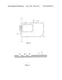 IC CARD SUBSTRATE AND FITTED IC CARD diagram and image