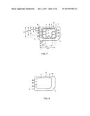 IC CARD SUBSTRATE AND FITTED IC CARD diagram and image