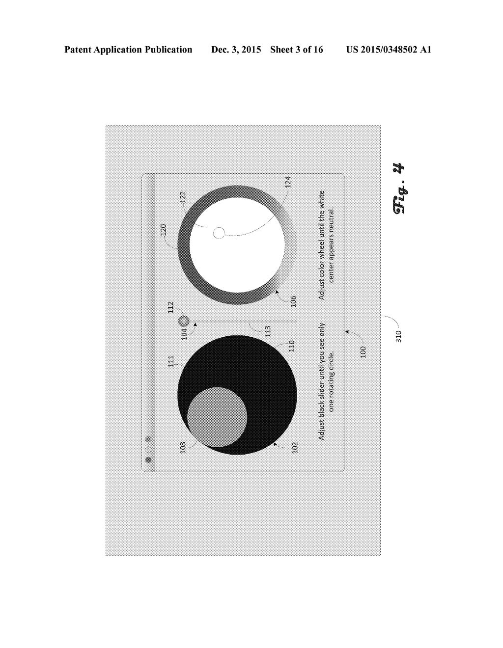 User Interface and Method for Directly Setting Display White Point - diagram, schematic, and image 04