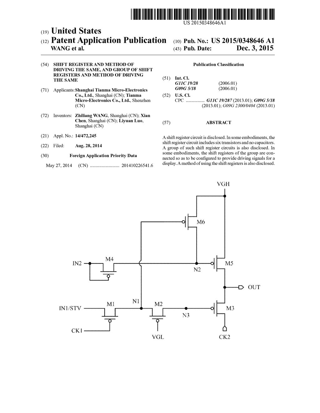 SHIFT REGISTER AND METHOD OF DRIVING THE SAME, AND GROUP OF SHIFT     REGISTERS AND METHOD OF DRIVING THE SAME - diagram, schematic, and image 01