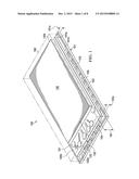 CONVERTER HAVING PARTIALLY THINNED LEADFRAME WITH STACKED CHIPS AND     INTERPOSER, FREE OF WIRES AND CLIPS diagram and image