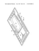 CONVERTER HAVING PARTIALLY THINNED LEADFRAME WITH STACKED CHIPS AND     INTERPOSER, FREE OF WIRES AND CLIPS diagram and image