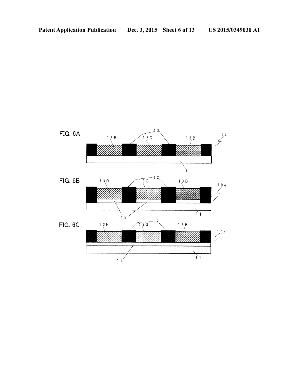 COLOR FILTER FORMING SUBSTRATE AND ORGANIC EL DISPLAY DEVICE - diagram, schematic, and image 07