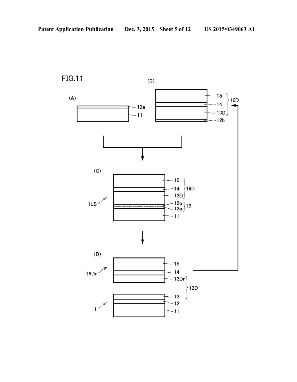 GROUP III NITRIDE COMPOSITE SUBSTRATE AND METHOD FOR MANUFACTURING THE     SAME, LAMINATED GROUP III NITRIDE COMPOSITE SUBSTRATE, AND GROUP III     NITRIDE SEMICONDUCTOR DEVICE AND METHOD FOR MANUFACTURING THE SAME - diagram, schematic, and image 06