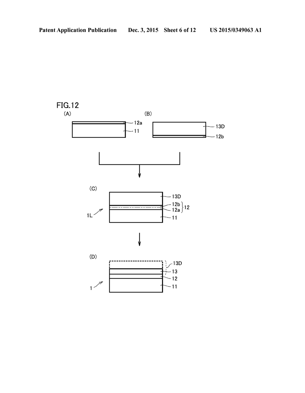 GROUP III NITRIDE COMPOSITE SUBSTRATE AND METHOD FOR MANUFACTURING THE     SAME, LAMINATED GROUP III NITRIDE COMPOSITE SUBSTRATE, AND GROUP III     NITRIDE SEMICONDUCTOR DEVICE AND METHOD FOR MANUFACTURING THE SAME - diagram, schematic, and image 07