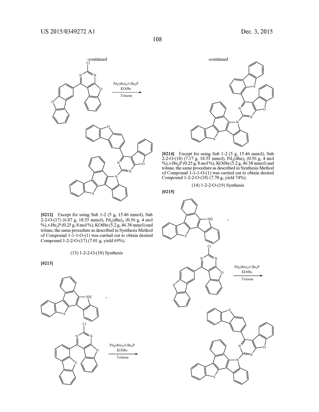 COMPOUND FOR ORGANIC ELECTRIC ELEMENT, ORGANIC ELECTRIC ELEMENT COMPRISING     THE SAME AND ELECTRONIC DEVICE THEREOF - diagram, schematic, and image 110