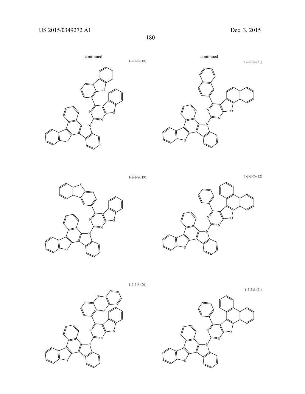 COMPOUND FOR ORGANIC ELECTRIC ELEMENT, ORGANIC ELECTRIC ELEMENT COMPRISING     THE SAME AND ELECTRONIC DEVICE THEREOF - diagram, schematic, and image 182