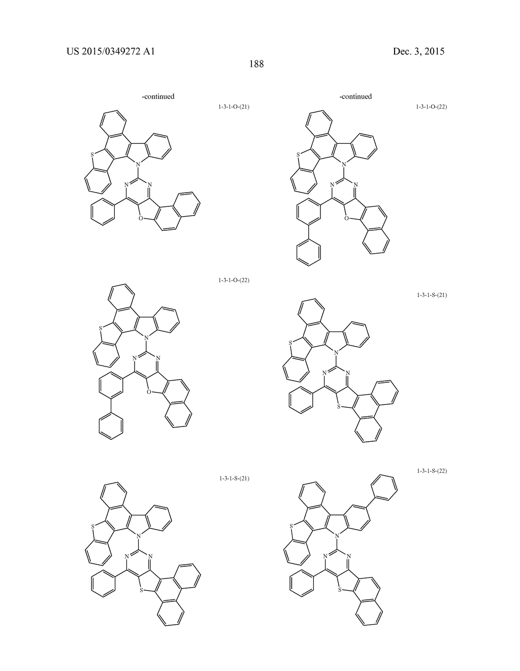 COMPOUND FOR ORGANIC ELECTRIC ELEMENT, ORGANIC ELECTRIC ELEMENT COMPRISING     THE SAME AND ELECTRONIC DEVICE THEREOF - diagram, schematic, and image 190