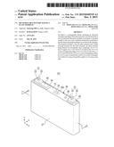 RECHARGEABLE BATTERY HAVING A PLATE TERMINAL diagram and image