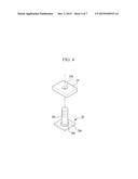 RECHARGEABLE BATTERY HAVING A PLATE TERMINAL diagram and image