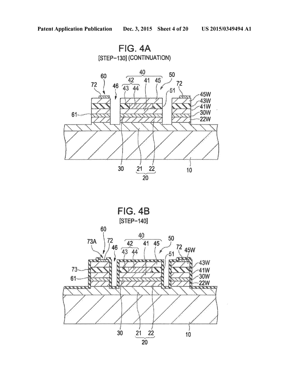 LIGHT-EMITTING ELEMENT AND METHOD FOR MANUFACTURING THE SAME - diagram, schematic, and image 05