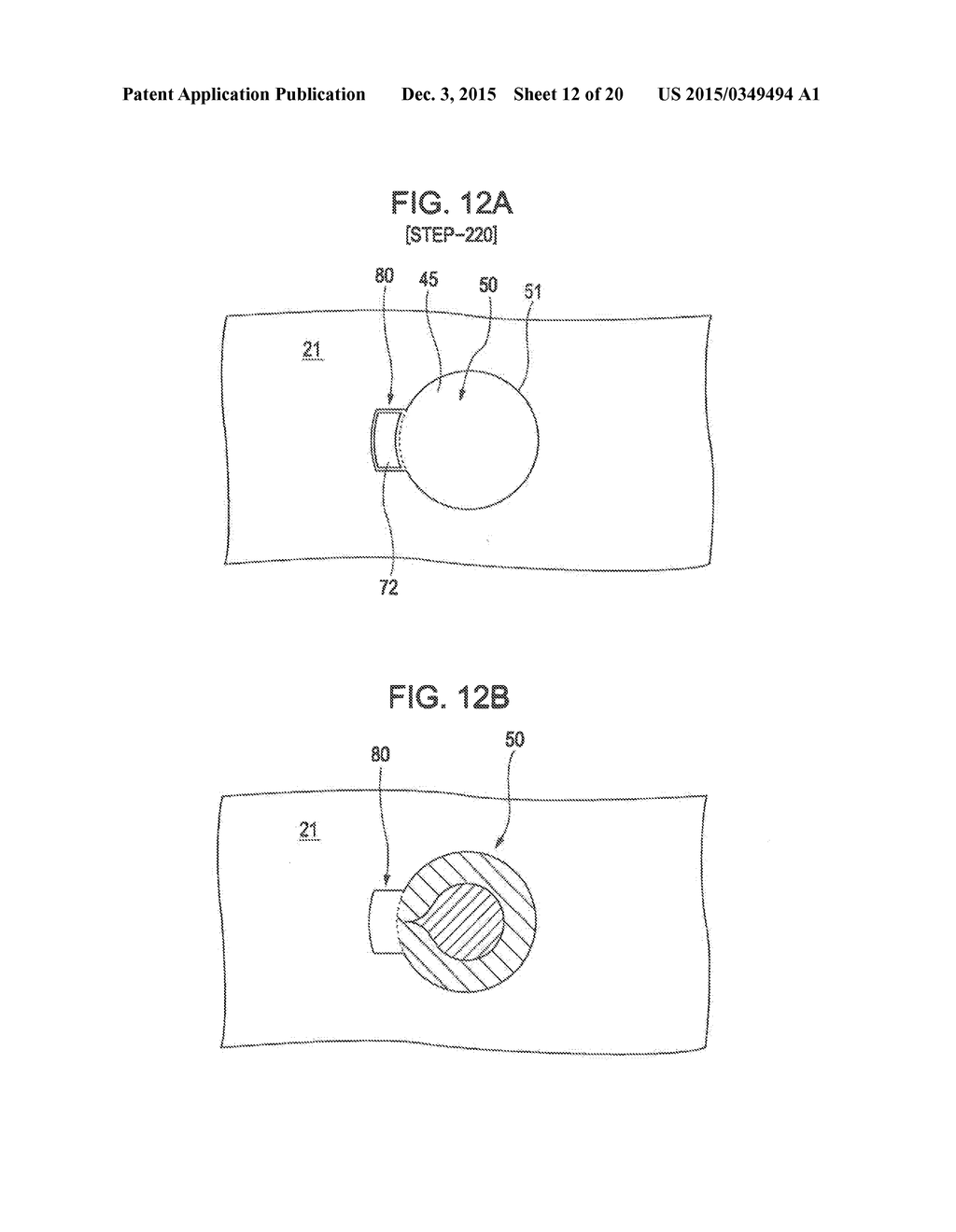 LIGHT-EMITTING ELEMENT AND METHOD FOR MANUFACTURING THE SAME - diagram, schematic, and image 13