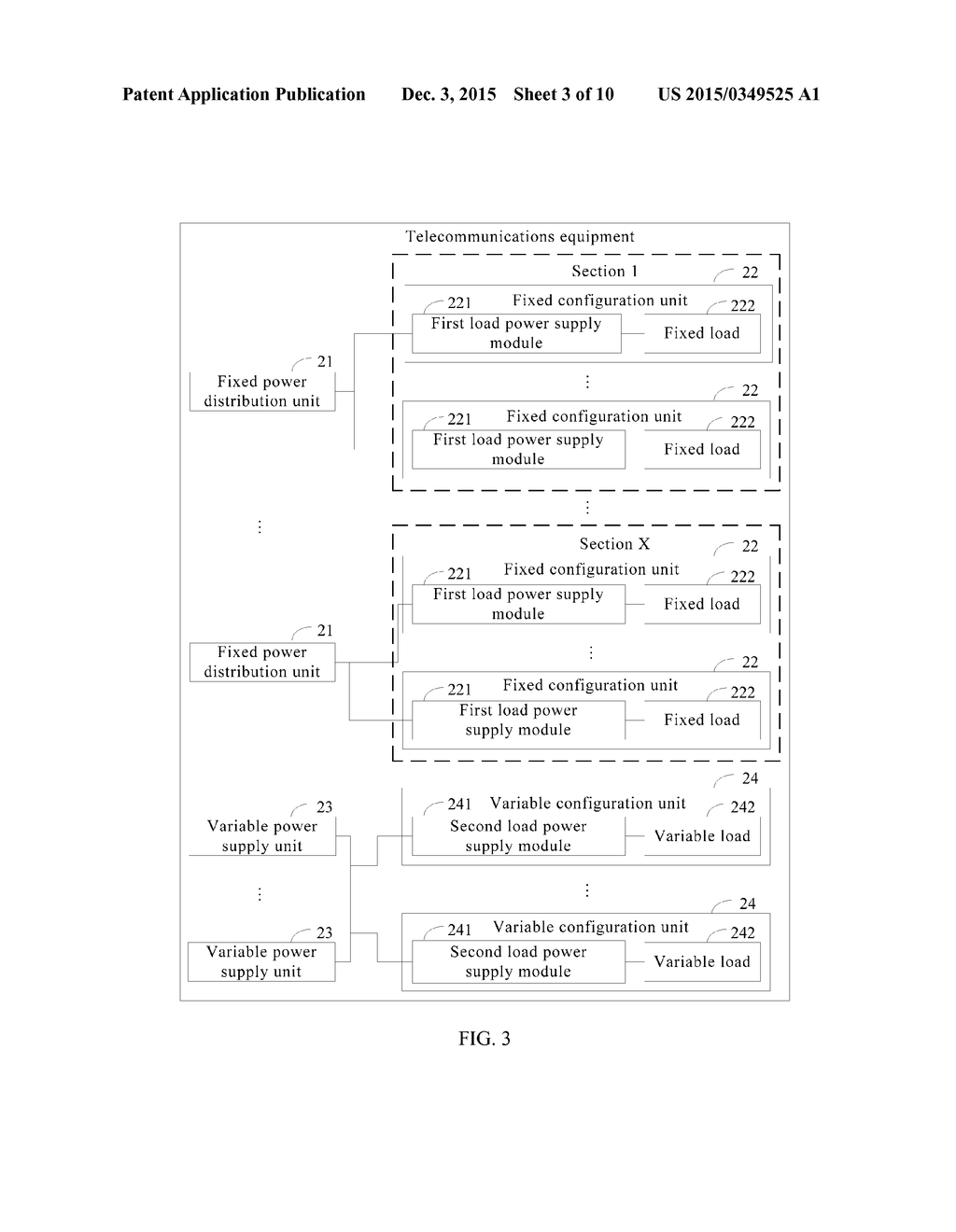 TELECOMMUNICATIONS EQUIPMENT, POWER SUPPLY SYSTEM, AND POWER SUPPLY     IMPLEMENTATION METHOD - diagram, schematic, and image 04