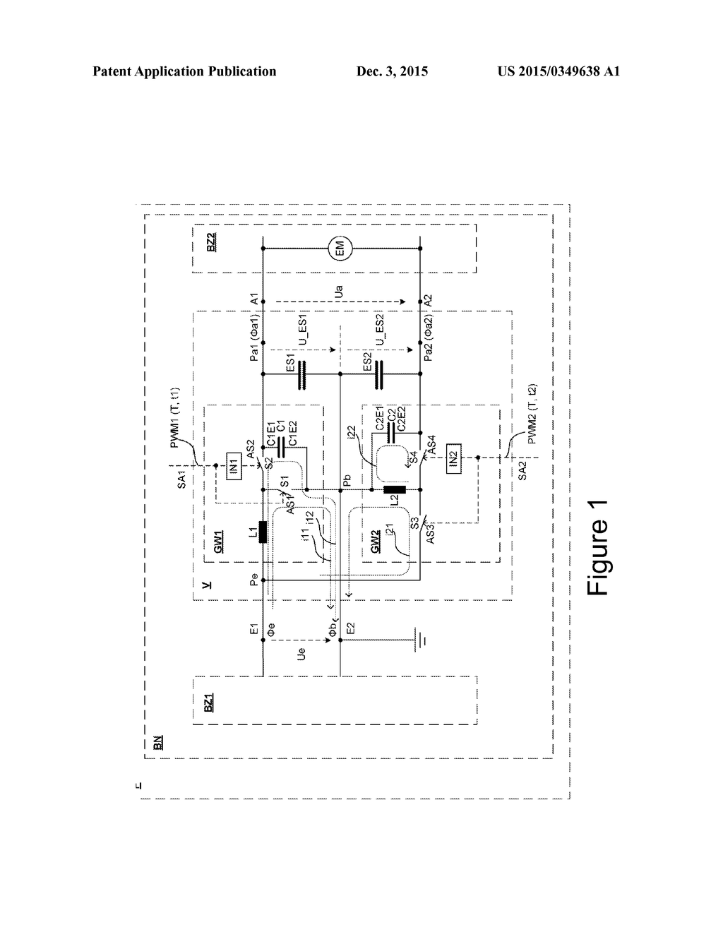 Apparatus for Voltage Conversion and Onboard Electrical System Having Said     Apparatus - diagram, schematic, and image 02