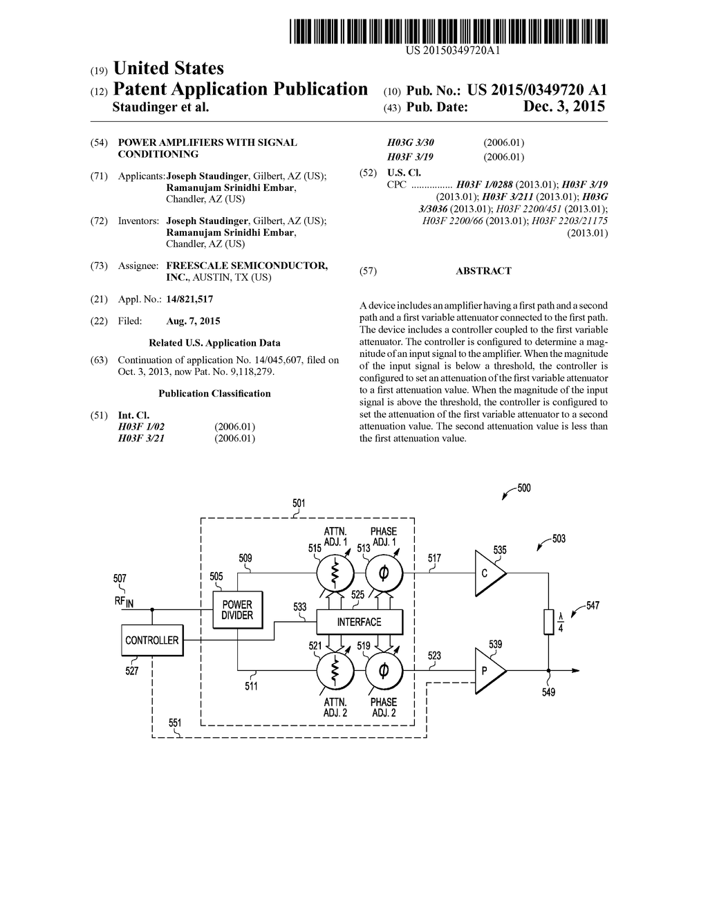 POWER AMPLIFIERS WITH SIGNAL CONDITIONING - diagram, schematic, and image 01