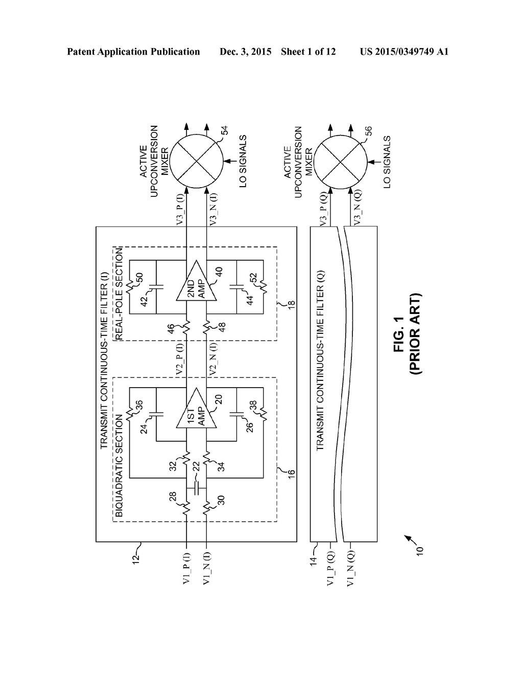 PROGRAMMABLE TRANSMIT CONTINUOUS-TIME FILTER - diagram, schematic, and image 02