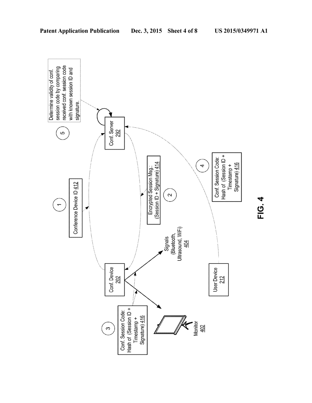 PROXIMITY-BASED CONFERENCE SESSION TRANSFER - diagram, schematic, and image 05