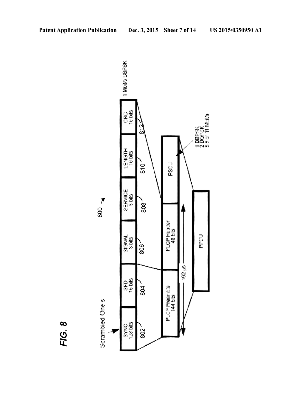 PHYSICAL LAYER FRAME FORMAT FOR LONG RANGE WLAN - diagram, schematic, and image 08