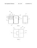 HANDHELD ELECTRONIC DEVICE CARRYING CASE diagram and image