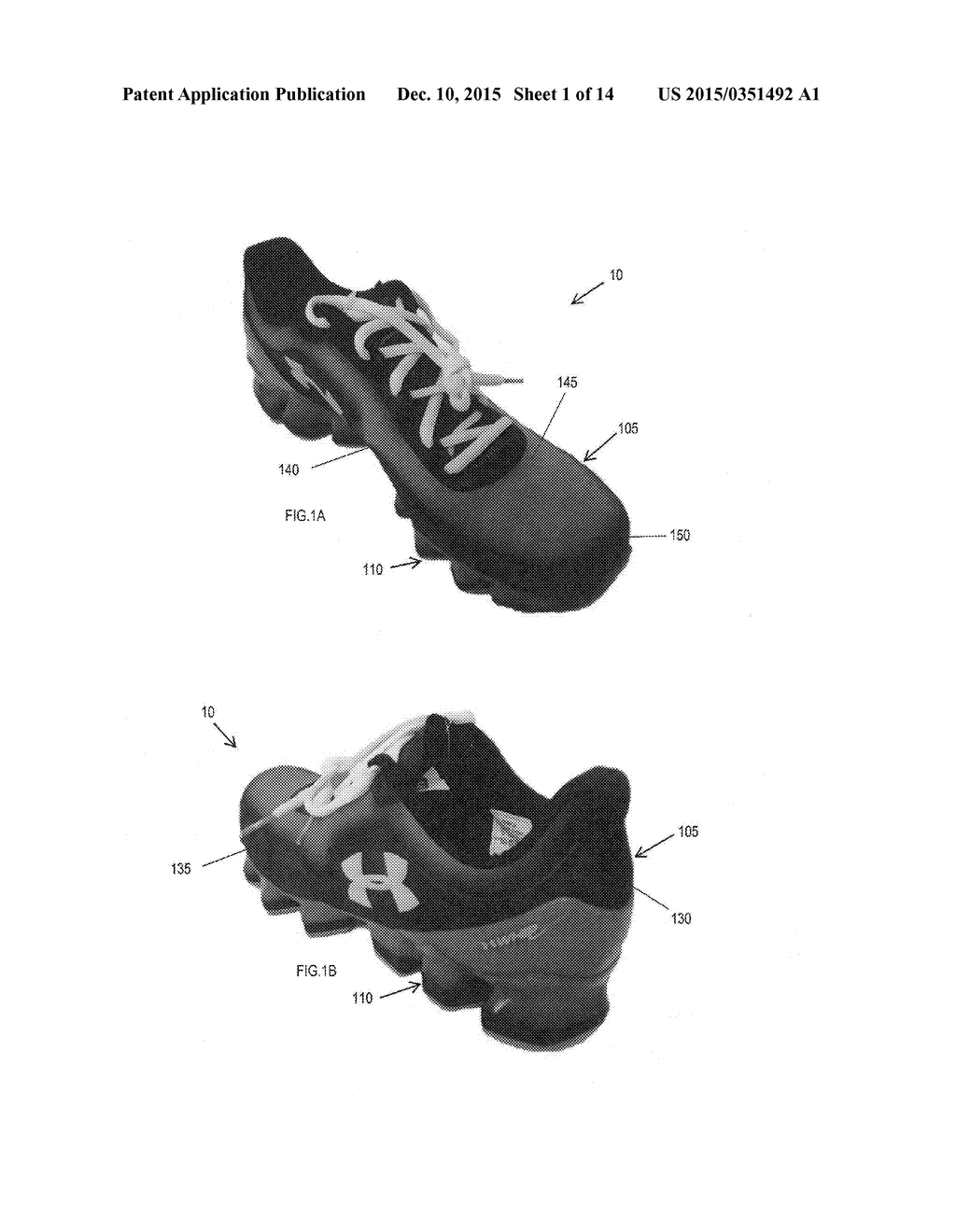 Article of Footwear - diagram, schematic, and image 02