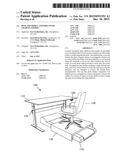 DESK TREADMILL ASSEMBLY WITH CHAIR PLATFORM diagram and image