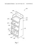 FREE-STANDING DISPLAY FIXTURE diagram and image