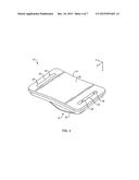 HANDHELD CLEANING DEVICE FOR USE WITH DISPOSABLE CLEANING TOWEL diagram and image