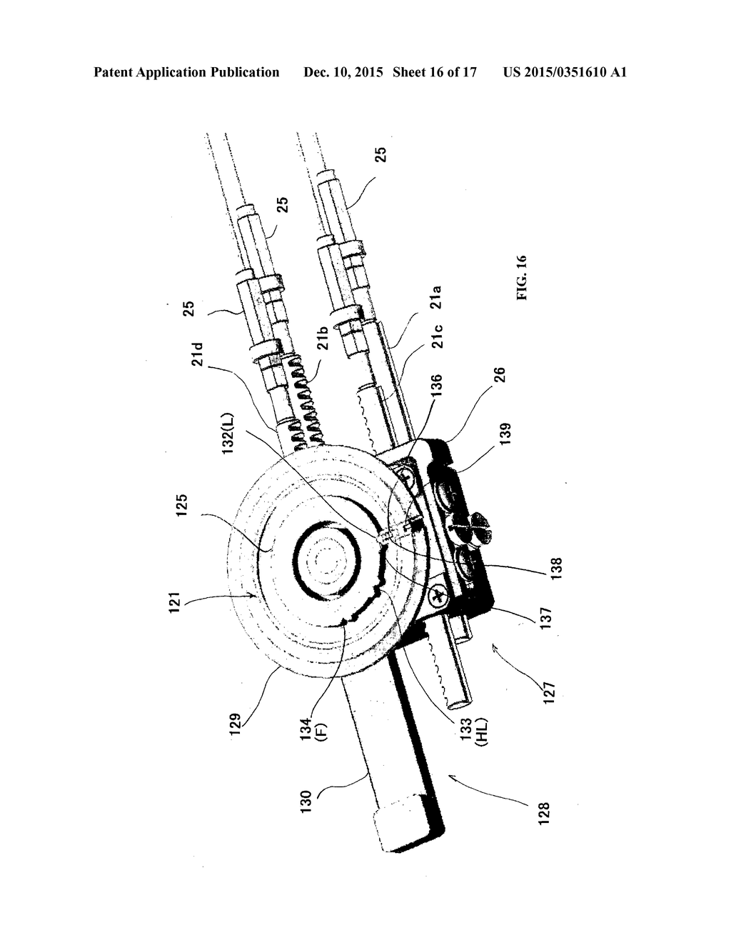 ENDOSCOPE OPERATING APPARATUS - diagram, schematic, and image 17