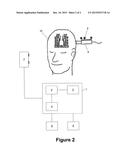 METHOD AND APPARATUS FOR CALCULATING THE CONTACT POSITION OF AN ULTRASOUND     PROBE ON A HEAD diagram and image