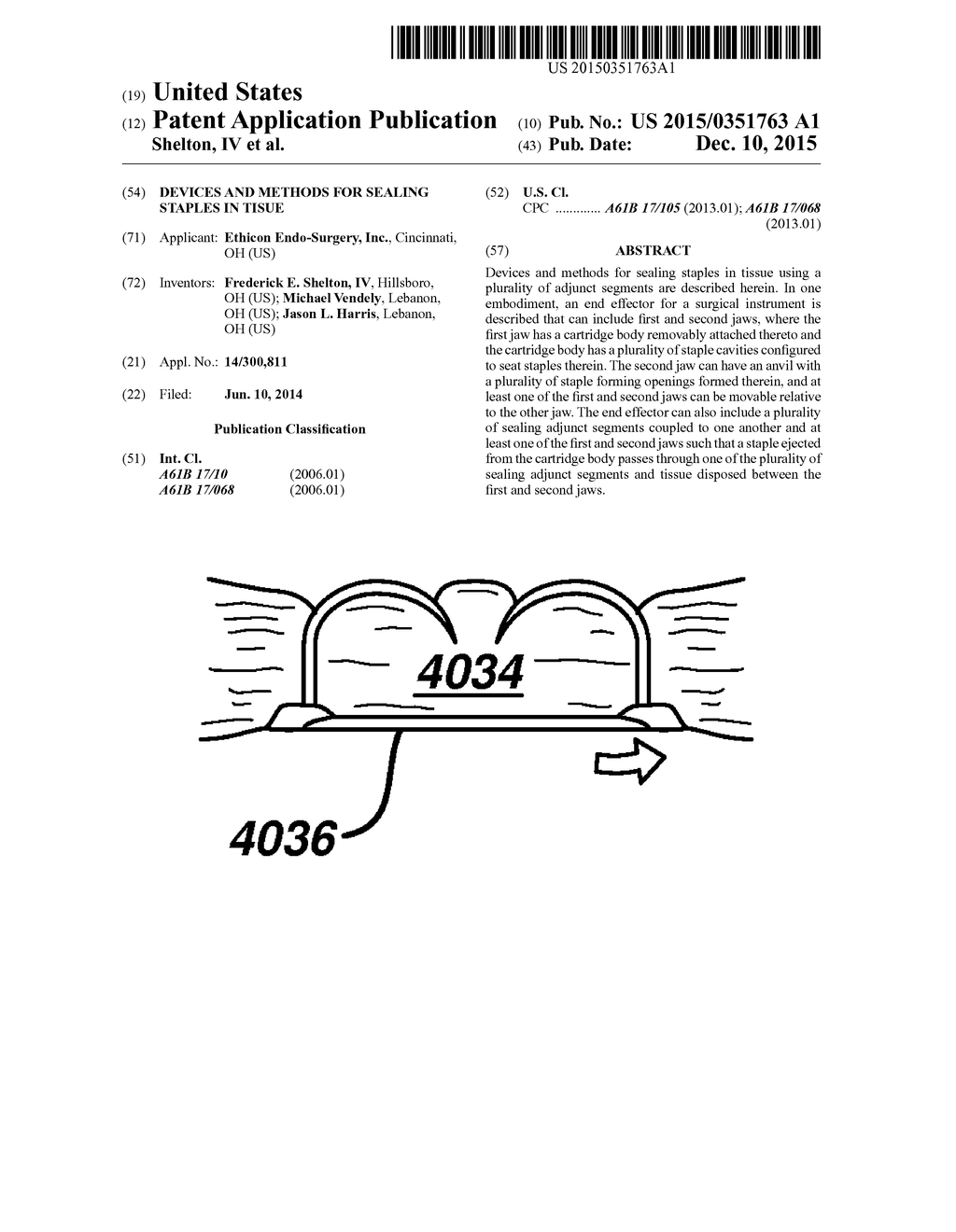 Devices and Methods for Sealing Staples in Tisue - diagram, schematic, and image 01