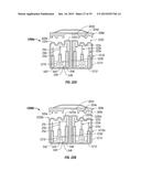 SURGICAL STAPLING INSTRUMENTS INCLUDING A CARTRIDGE HAVING MULTIPLE     STAPLES SIZES diagram and image