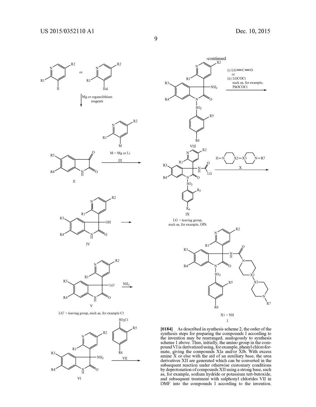 SUBSTITUTED OXINDOLE DERIVATIVES AND THEIR USE AS VASOPRESSIN RECEPTOR     LIGANDS - diagram, schematic, and image 10