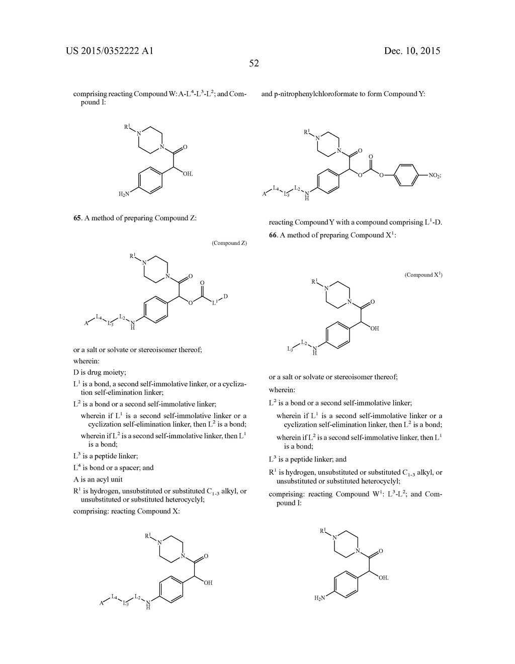 HYDROPHILIC SELF-IMMOLATIVE LINKERS AND CONJUGATES THEREOF - diagram, schematic, and image 60