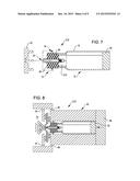 SELF-PUNCTURING LIQUID DRUG CARTRIDGES AND ASSOCIATED DISPENSER diagram and image