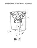 BASKETBALL SHOT ACCURACY TRAINING SYSTEM diagram and image