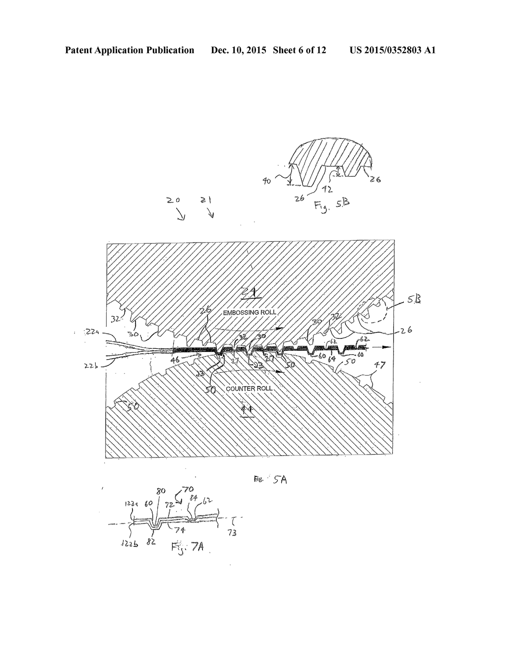 EMBOSSED MULTI-PLY TISSUE PRODUCT - diagram, schematic, and image 07