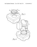 COMPRESSIBLE BAFFLE FOR A FUEL TANK diagram and image