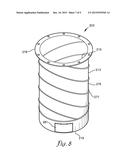 COMPRESSIBLE BAFFLE FOR A FUEL TANK diagram and image