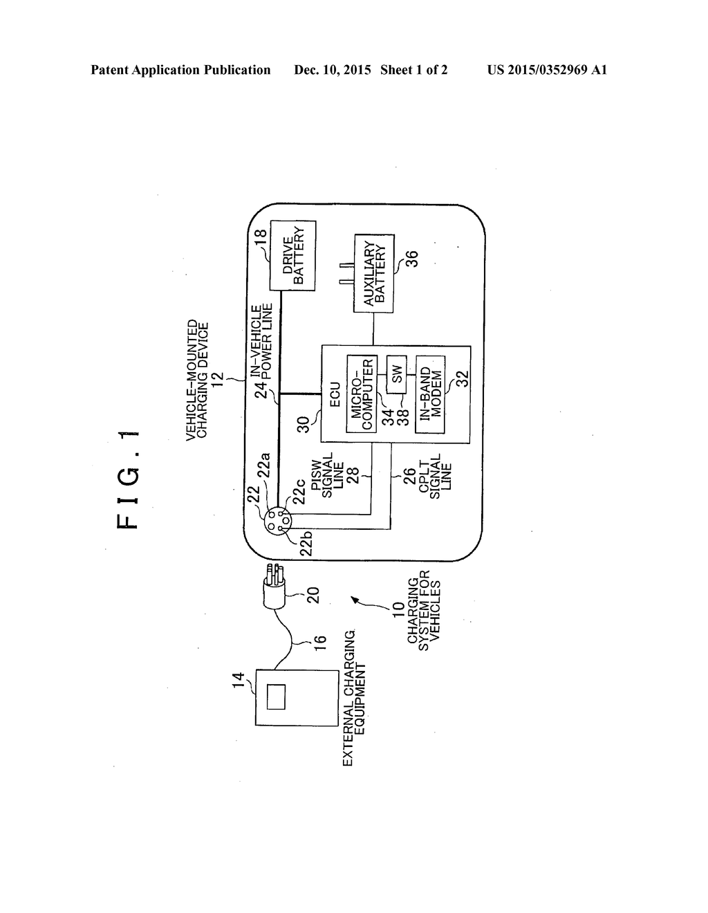 VEHICLE-MOUNTED CHARGING DEVICE AND VEHICLE CHARGING SYSTEM - diagram, schematic, and image 02