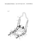 VEHICLE SEAT diagram and image