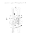 GUIDE-RAIL TRACK VEHICLE, AND METHOD FOR CHANGING DISTANCE BETWEEN     GUIDANCE WHEELS diagram and image