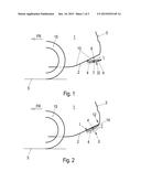 MOTOR VEHICLE WITH AN ADJUSTABLE AIR-GUIDING ELEMENT diagram and image