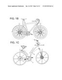 VERTICALLY FOLDING BICYCLE WITH LOCKING MECHANISM diagram and image